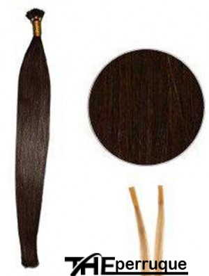 Auburn Straight Stick / I Tip Hair Extensions