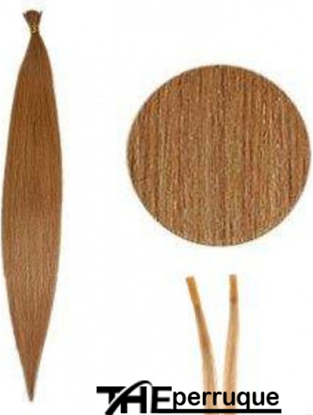 Auburn Straight Stick / I Tip Hair Extensions