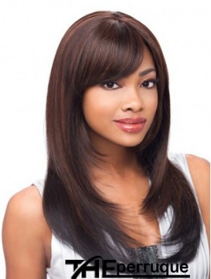 Yaki Layered Long Auburn Cheap Lace Front Wigs