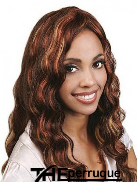 Long Auburn sans frange Wavy Best Full Lace Wigs