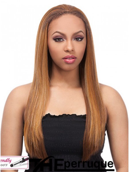 22 pouces Blonde Lace Front Wigs pour les femmes noires