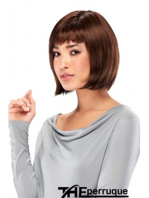 Lace Front Chin Longueur Droite Auburn New Bob Perruques