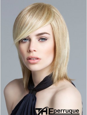 Lace Front Chin Longueur Straight Blonde New Bob Perruques