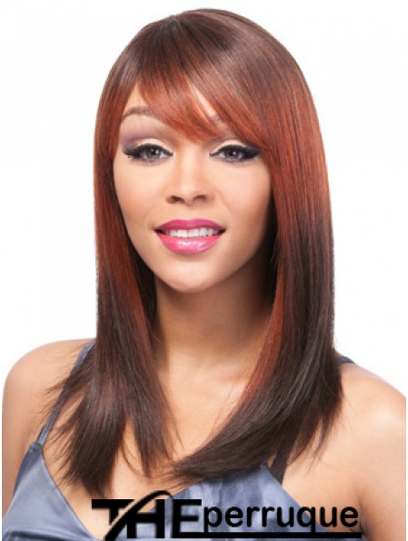 16  inchOmbre / 2 Tone Lace Front Wigs pour les femmes noires