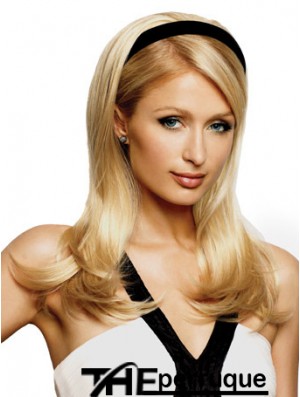 Great Blonde Synthetic Straight Hair Falls